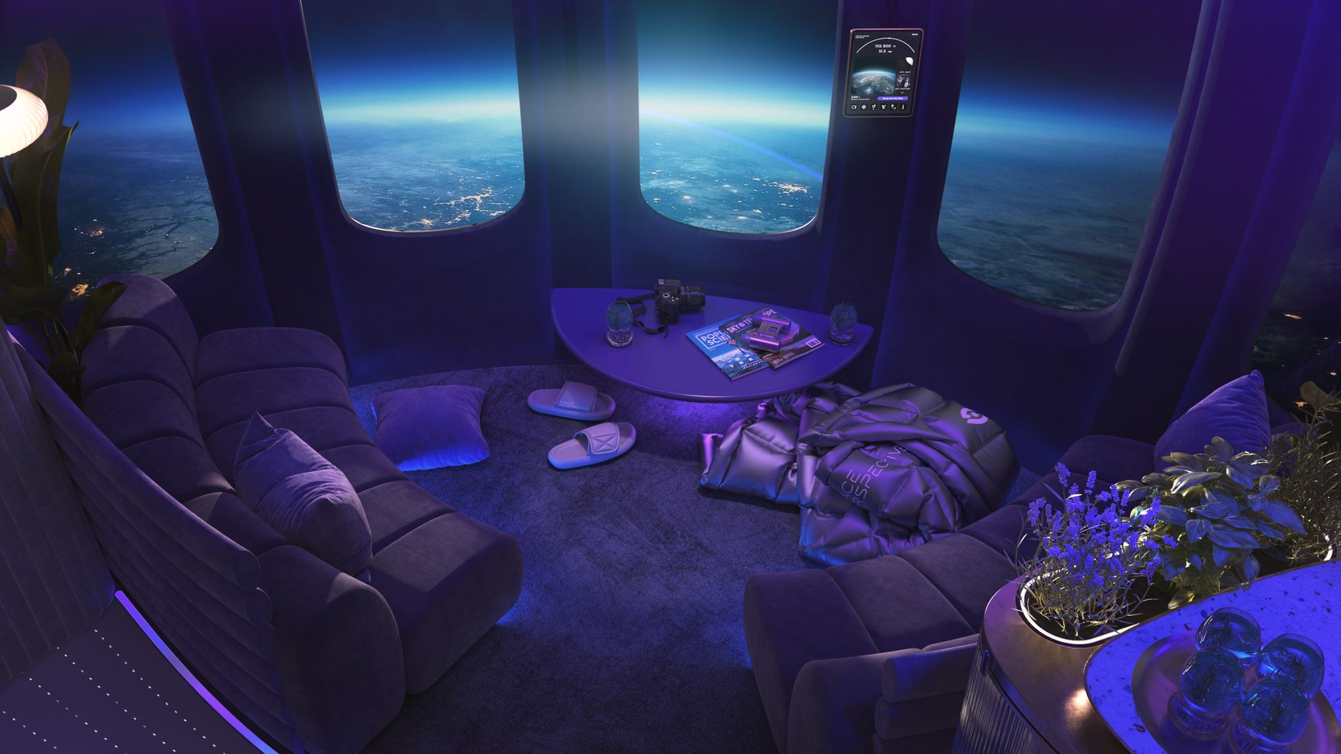 Space Perspective Unveils Luxurious Capsule Interior For High Altitude